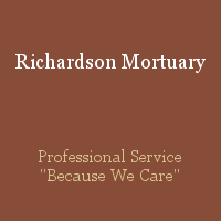 Obituary Search Results | Richardson Mortuary